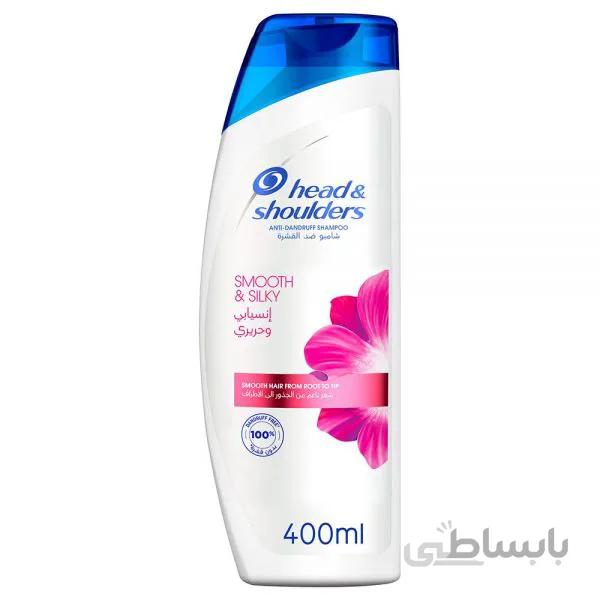 شامپو هد اند شولدرز ضدشوره ۴۰۰ میل- مناسب استفاده برای موهای صاف و ابریشمی – Head Shoulders anti dandruff Shampoo