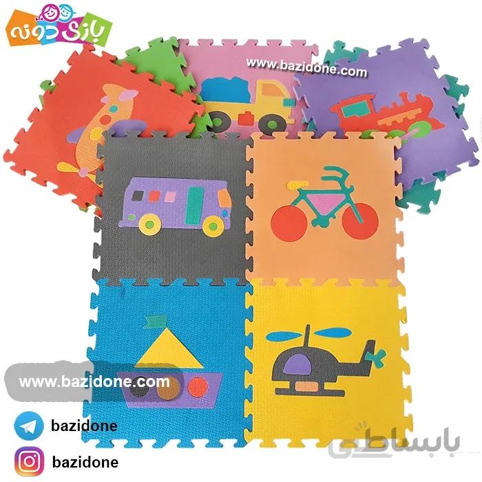 پازل کفپوش فومی وسایل نقلیه