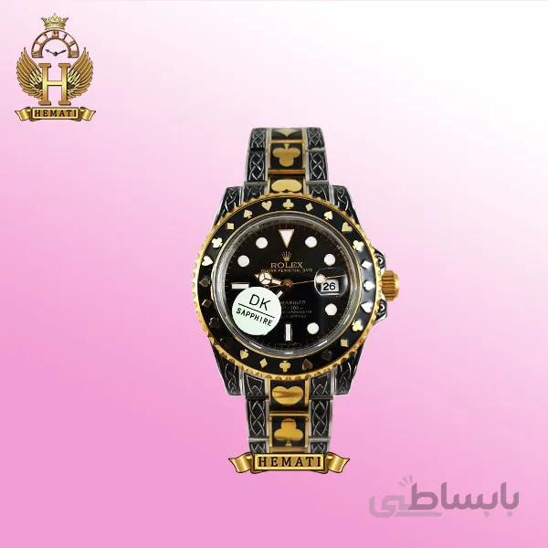 ساعت مردانه رولکس ساب مارینر اتوماتیک ROLEX SUBMARINER AUTOMATIC (حکاکی شده)