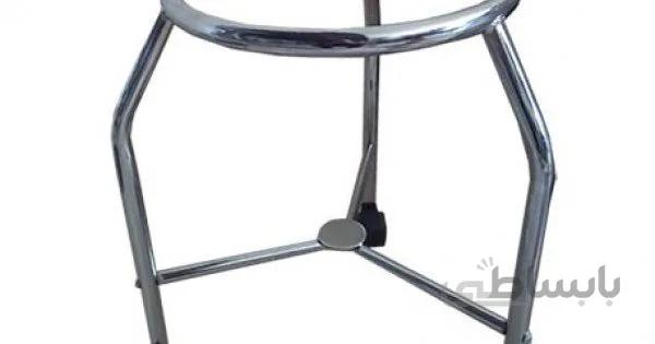 پایه لگن استیل تک خانه (کوتاه)