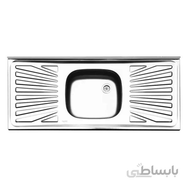 سینک ظرفشویی ایلیا استیل مدل ۳۳۱ روکار کلاسیک