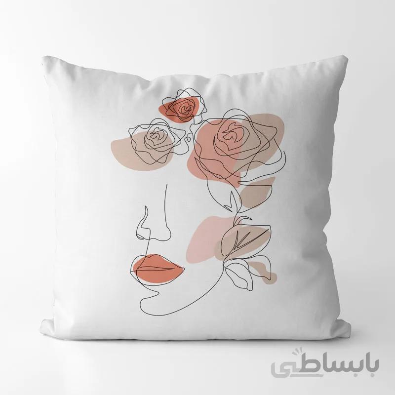 کاور کوسن طرح دختر girl1001