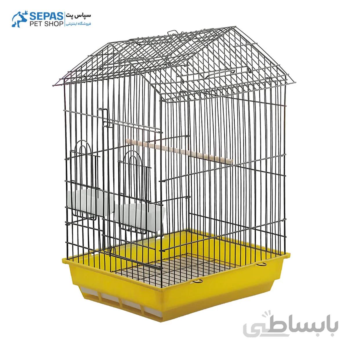قفس 1033 مسافرتی کلبه ای طوطی سانان