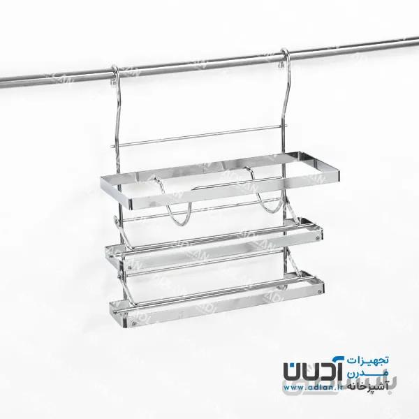 جا دستمال و فویل آویز (سه طبقه) – آرشام