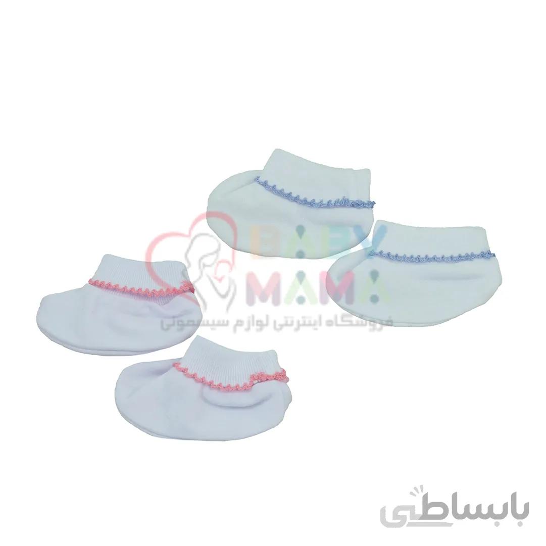پاپوش نوزادی پنبه ژور مایسا