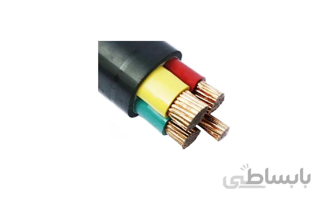 کابل برق زمینی خراسان 95+185*3 افشان افشارنژاد ا Afshan ground power cable 95 + 185 * 3 Khorasan Afsharnejad