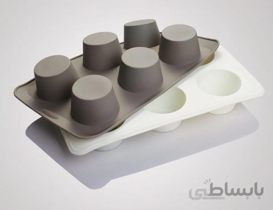 قالب شیرینی مدل کاپ کیک ساده 1203