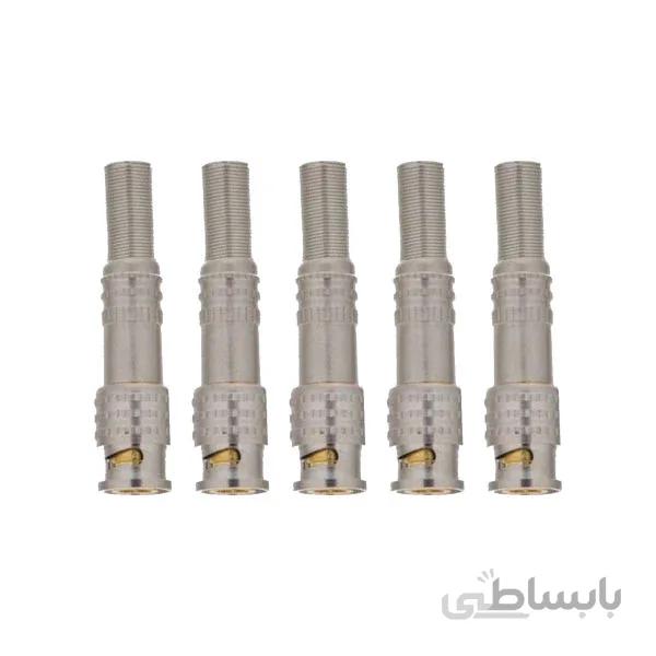 فیش BNC پیچی (بسته 5عددی)