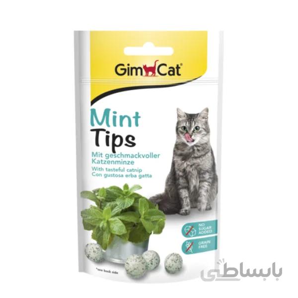 تشویقی توپی گربه با طعم نعناع جیم کت – GimCat Mint Tips