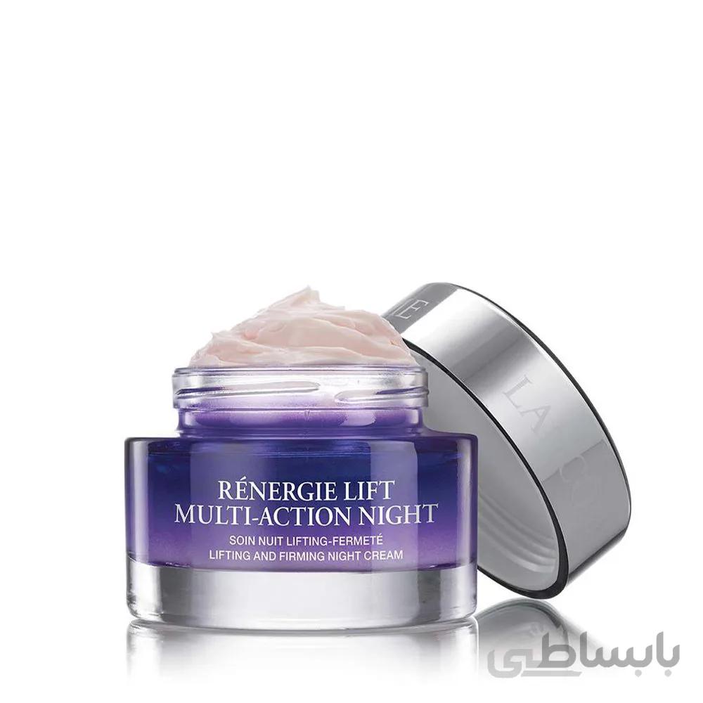 کرم شب رینرژی لیفت مولتی اکشن لانکوم حجم ۱۵ میل ا Lancome Renergie Lift Multi-Action night