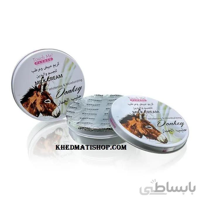 کرم مرطوب کننده شیر الاغ تاچ می پلیز Touch Me Please