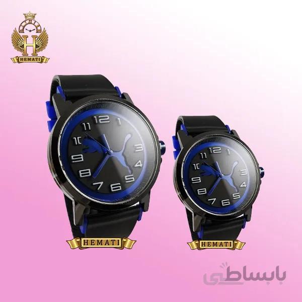 ساعت ست زنانه و مردانه پوما PUMA PM110 مشکی_آبی