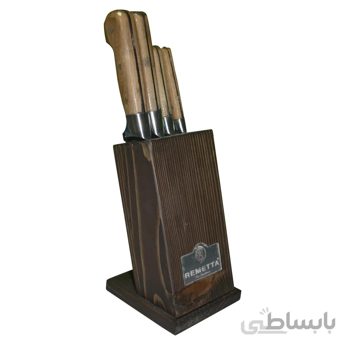 سرویس چاقو آشپزخانه 5 پارچه رمتا مدل 1512