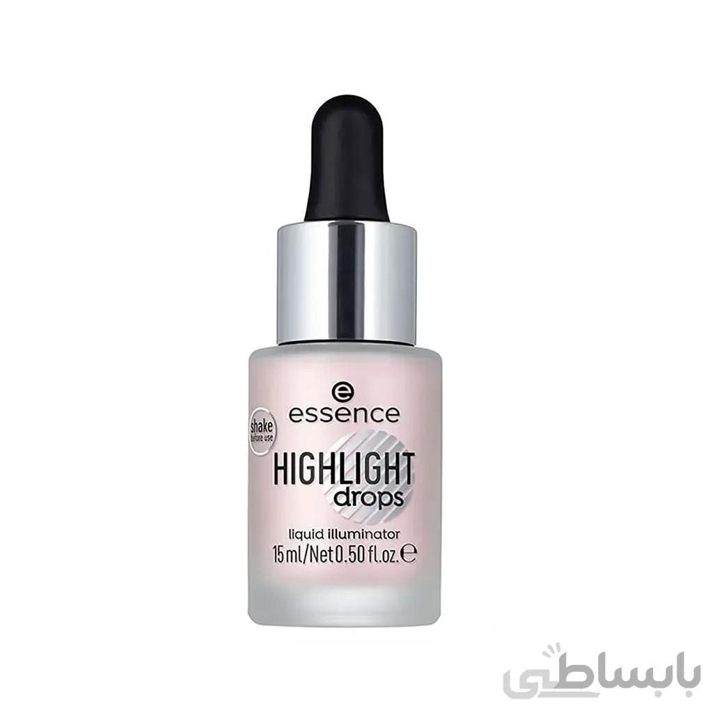 هايلايتر مايع اسنس مدل ايلومينيتينگ شماره 20 rosy aura ا Essence Highlighter Liquid Illuminating No20 rosy aura