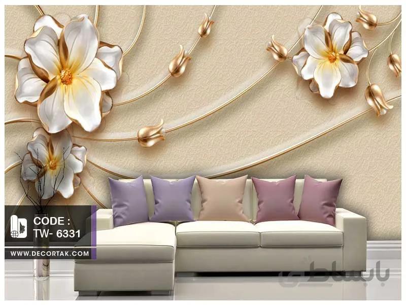 پوستر دیواری پشت تلویزیون کد TW-6331