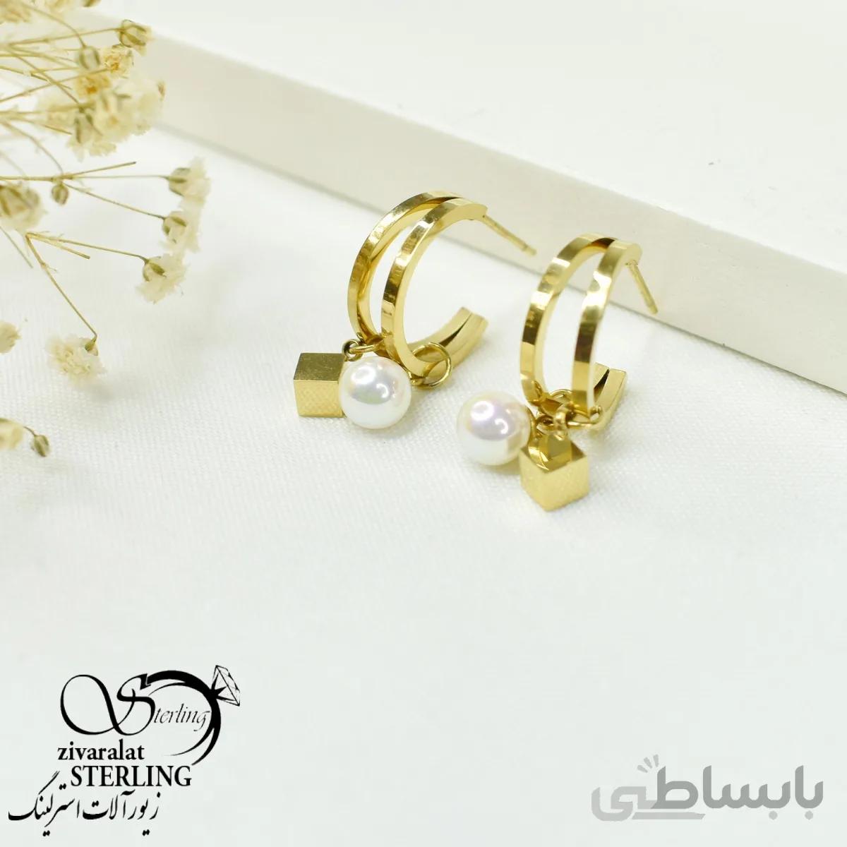 گوشواره زنانه کد 6047