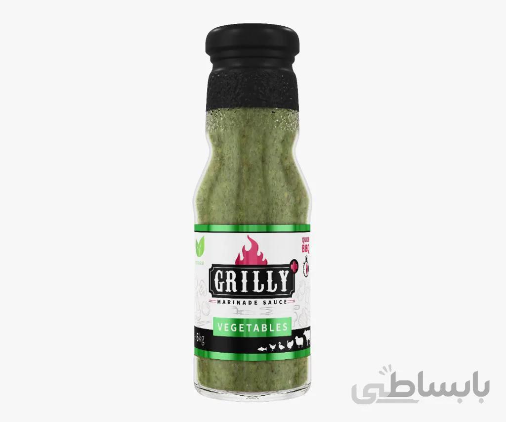چاشنی مایع مرینت انواع گوشت 210گرم با طعم سبزیجات
