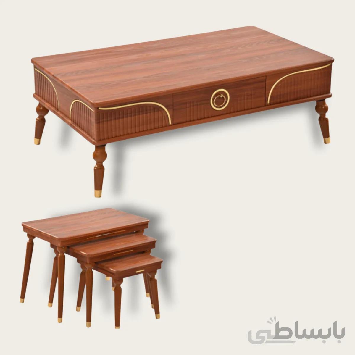 میز‌جلومبلی‌عسلی‌مدل‌‌ماریا
