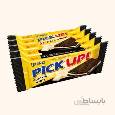 بیسکویت کرمدار پیکاپ سیاه و سفید 5 عددی