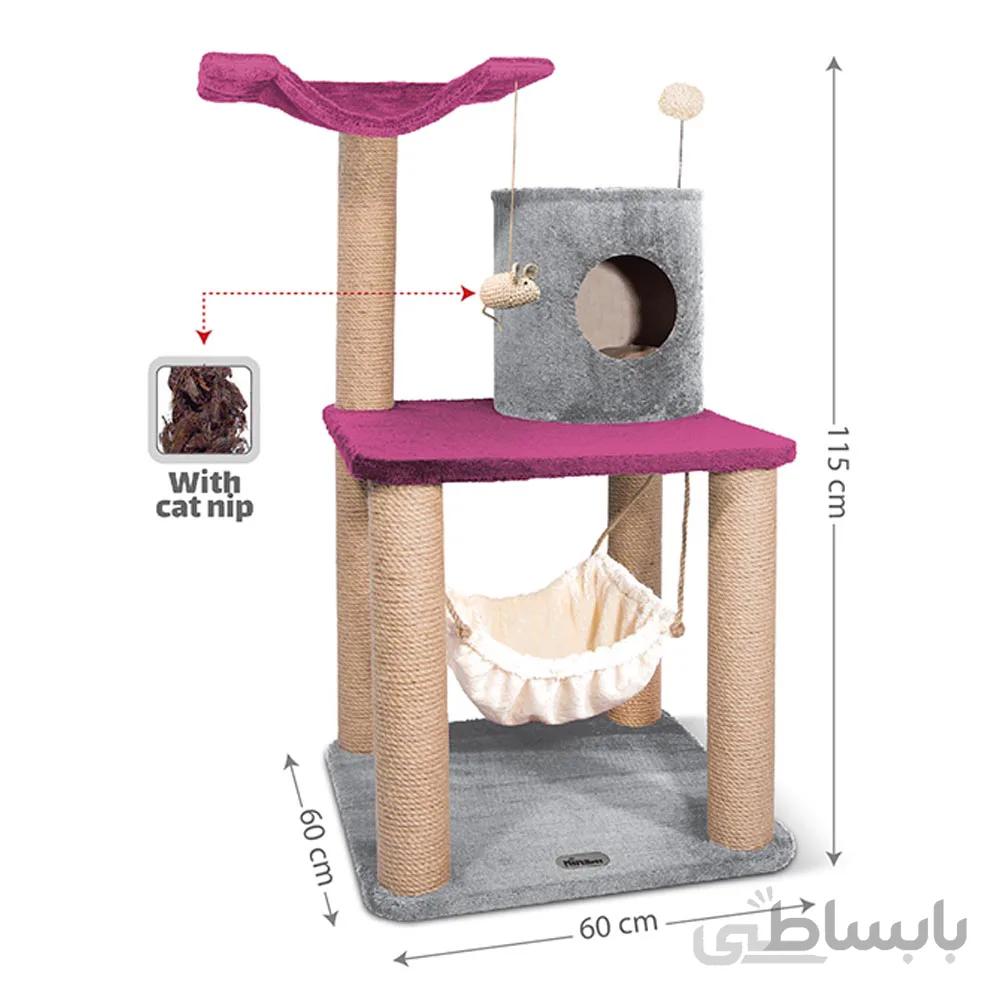 درخت گربه سه طبقه نیناپت کد T ا Ninapet Cat Tree Code T
