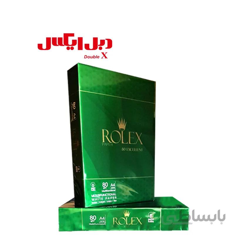 کاغذ A4 رولکس بسته ۵۰۰ عددی کارتن‌دار