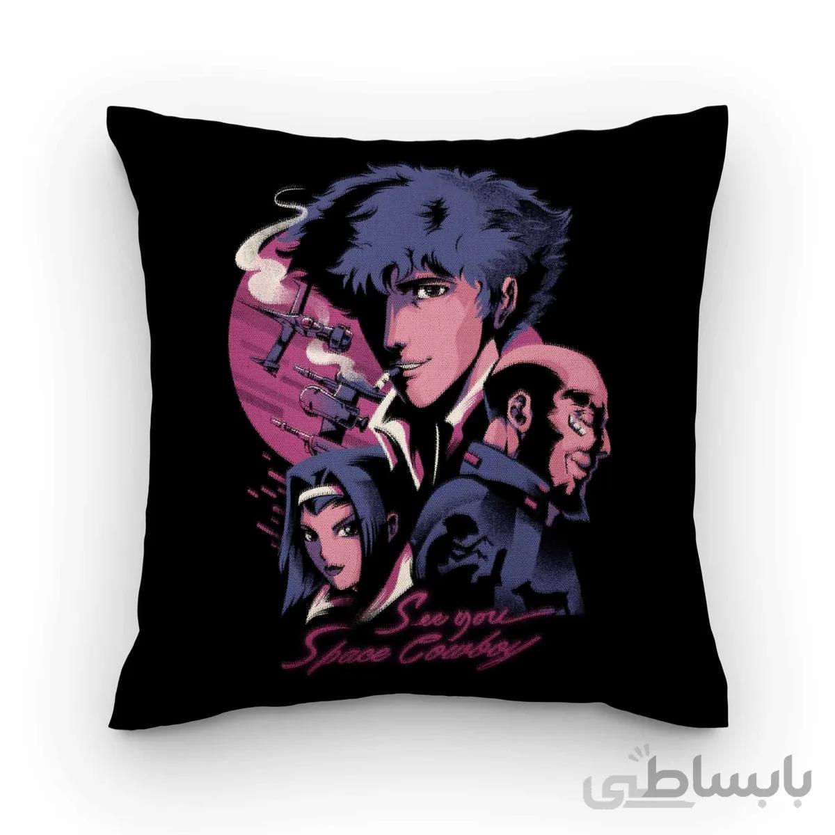 کوسن طرح انیمه کابوی بیباپ Cowboy Bebop کد KCT10460