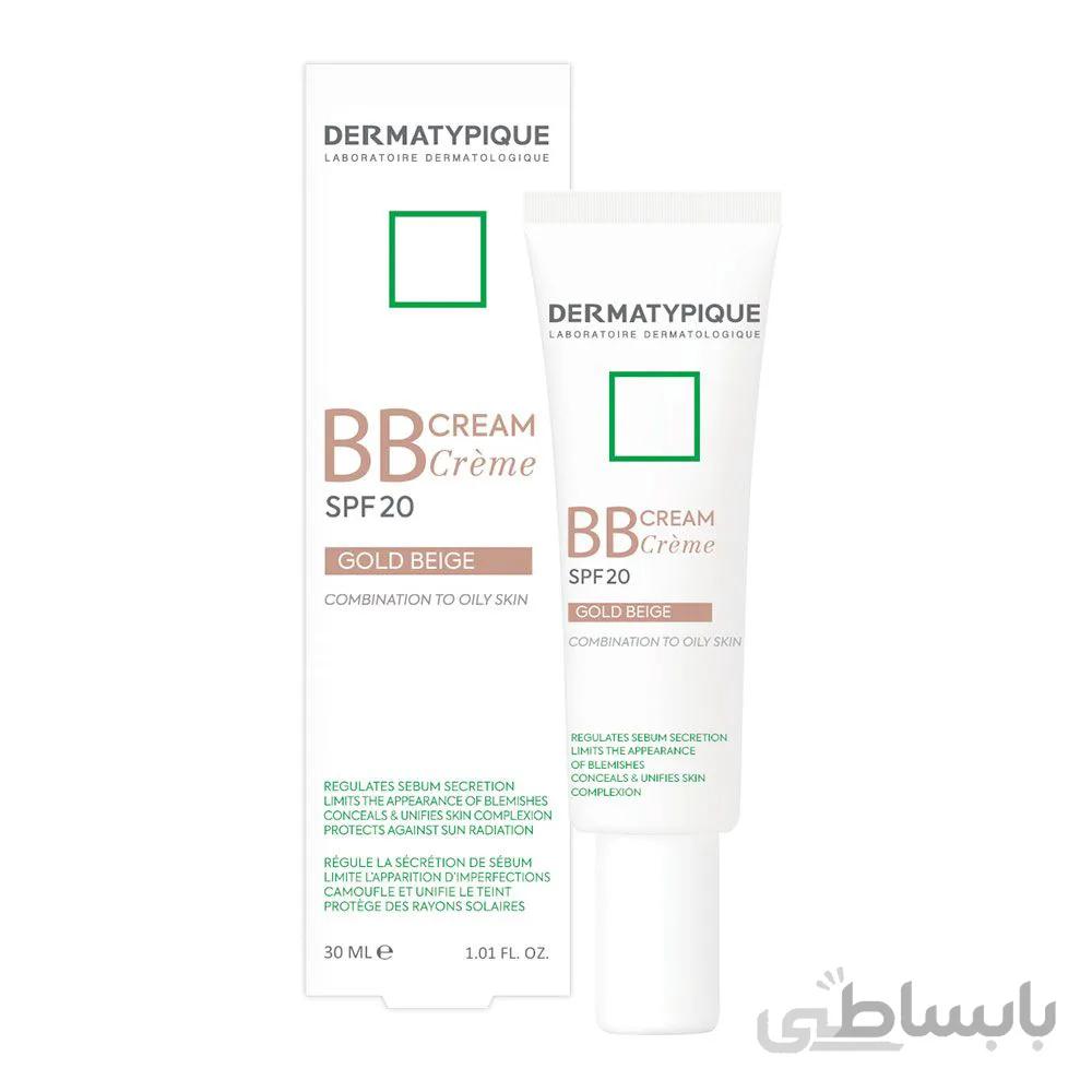 بی بی کرم اس پی اف 20 درماتیپیک بژ طلایی ا BB Cream Spf 20 Dermatypique