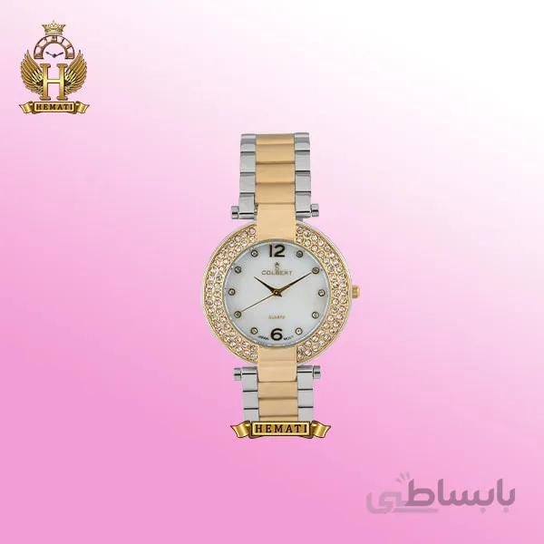 ساعت مچی زنانه کلبرت COLBERT 065L نقره ای-طلایی
