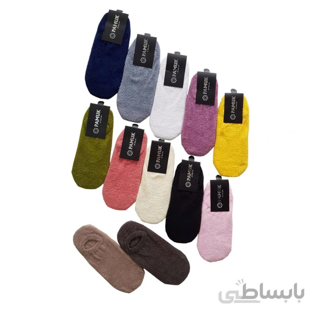 جوراب زنانه حوله ای