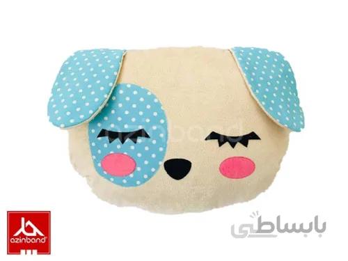 بالش فانتزی سگ شماره 8 ا بالش فانتزی سگ شماره 8 با پارچه مخملی
