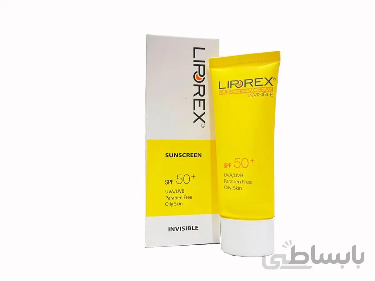 کرم ضدآفتاب لیپورکس بژ طبیعی SPF 50 پوست نرمال تا چرب لیپورکس ا Liporex Sunscreen Cream Natural Beige Spf 50 For Normal & Oily Skin کد 303283
