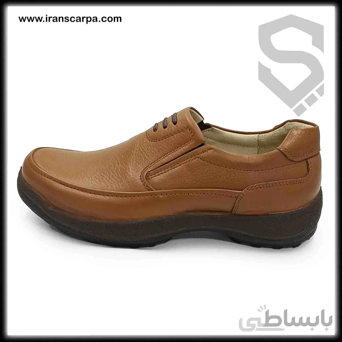 کفش چرم مردانه مدل هانکا