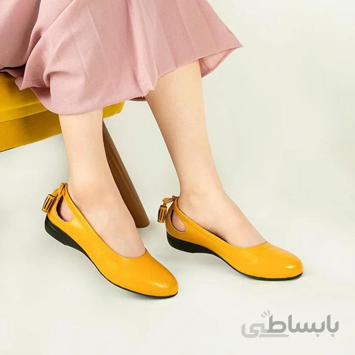 کفش زنانه چرم پیکارد