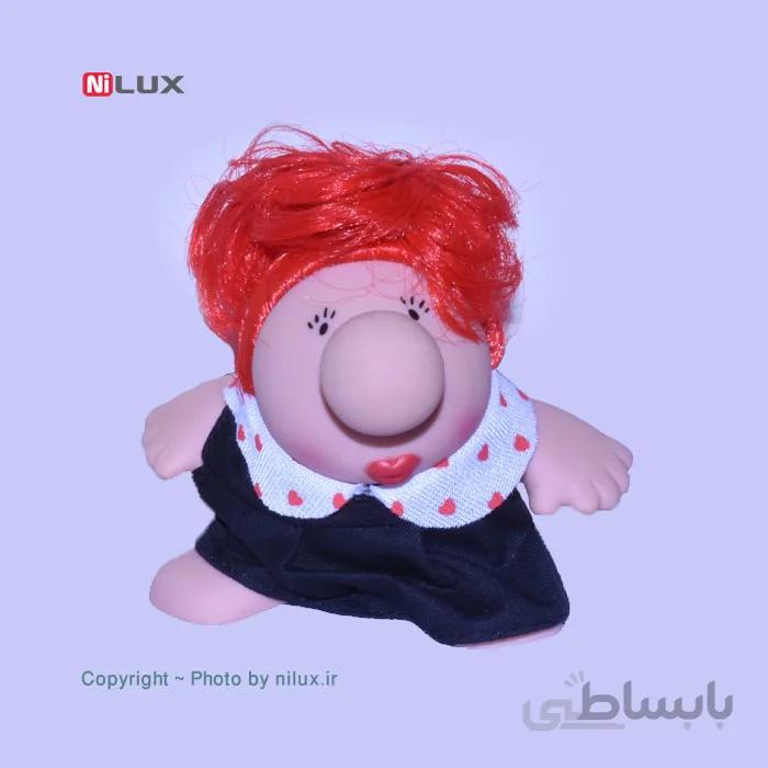 عروسک پالیز سری مستر دماغ مدل مجعد و لباس مشکی