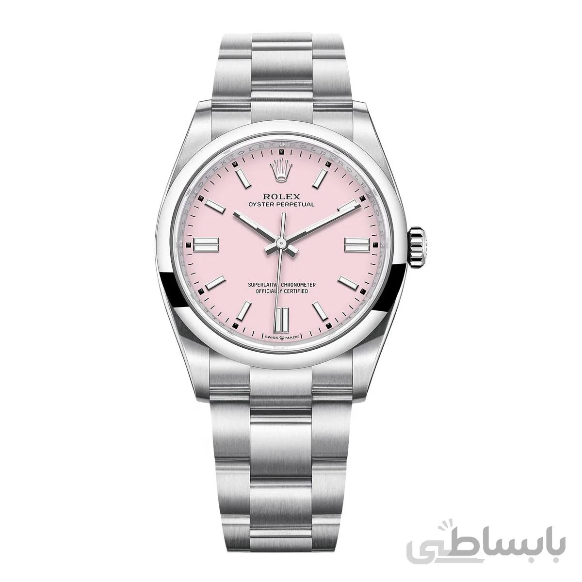 ساعت رولکس اویستر پرپچوال ROLEX OYSTER Pink