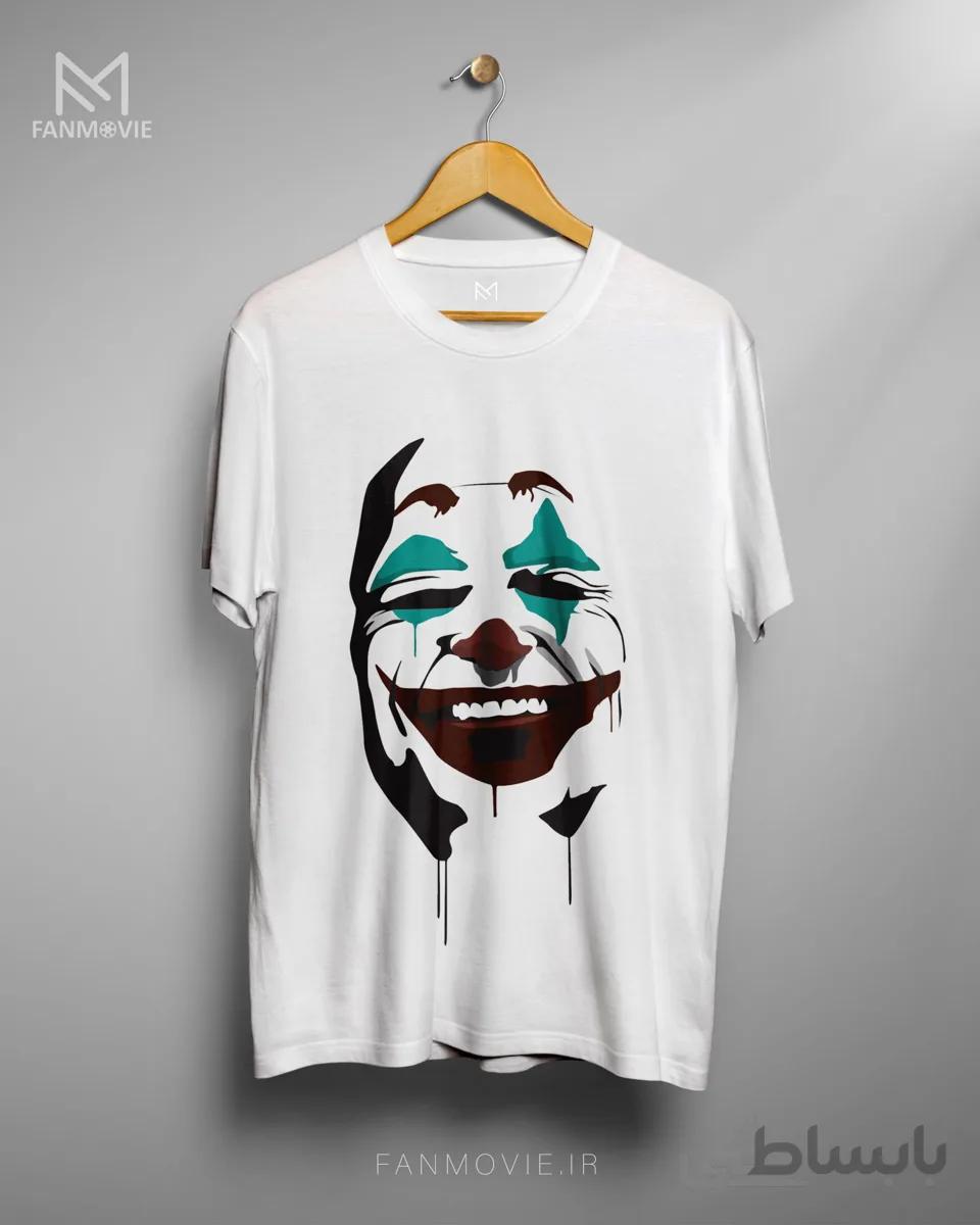 تیشرت جوکر طرح THE BLACK SMILE