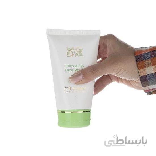 ژل شستشوی صورت سینره مخصوص پوست چرب حجم 150 میلی لیتر