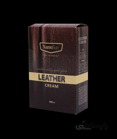 کرم براق کننده و مراقبت چرم نانو leather کارتن 12 عددی