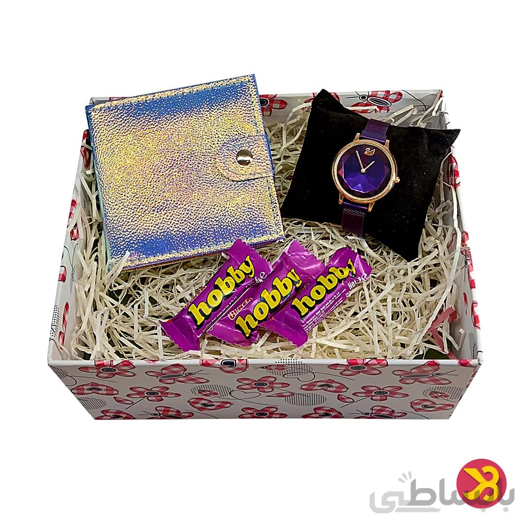 پک هدیه بنفشه | پک هدیه دخترانه