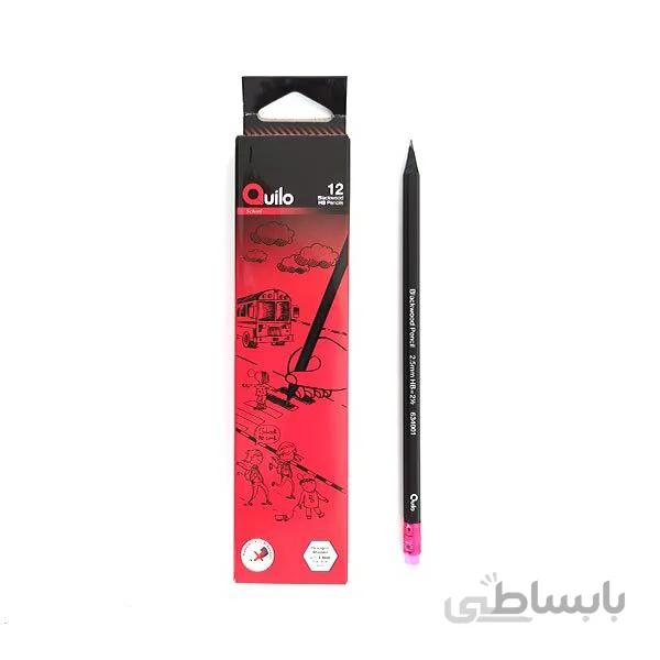 مداد مشکی بلک وود کوییلو ( بسته 12 تایی)