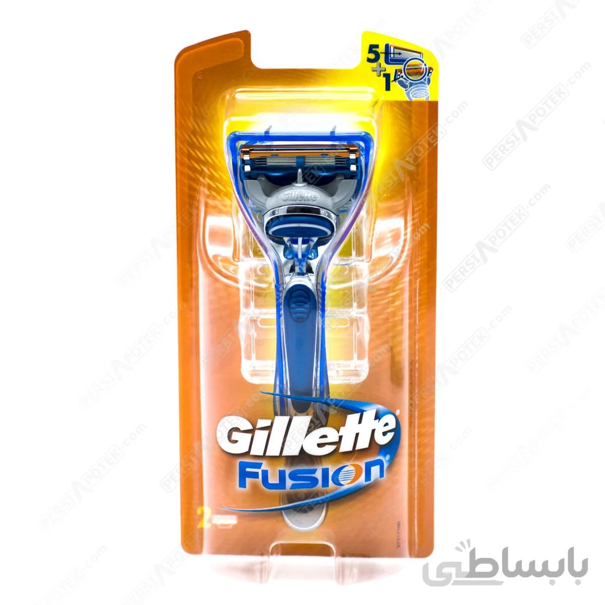 ژیلت خودتراش فیوژن 1+5