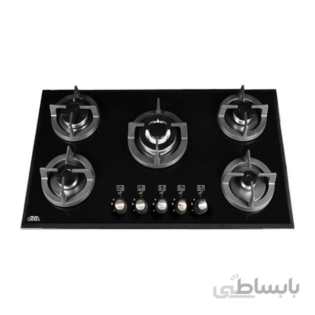 اجاق گاز پنج شعله هنزا مدل 513