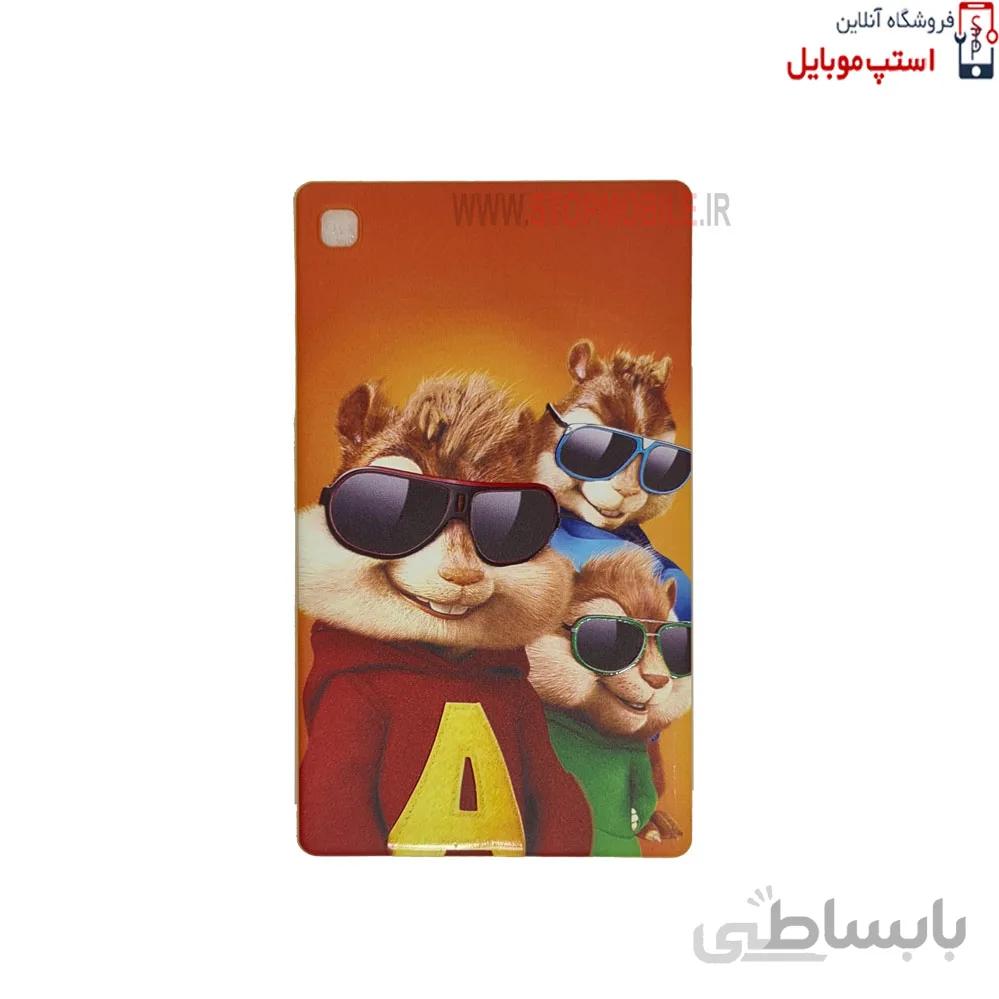 قاب طرح دار تبلت سامسونگ Galaxy T225 – T220 – TAB A7 LITE طرح سنجاب ها