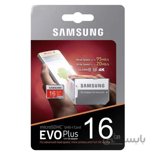 کارت حافظه microSDXC سامسونگ 16 گيگابايت