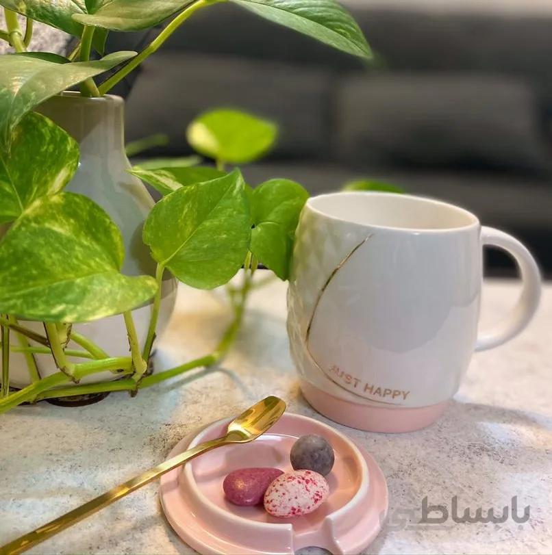 ماگ سرامیکی طرح برجسته