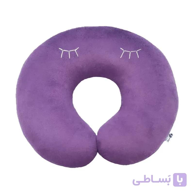 بالش دور گردنی گروه هنری زندگی طرح مژه ای کد BN