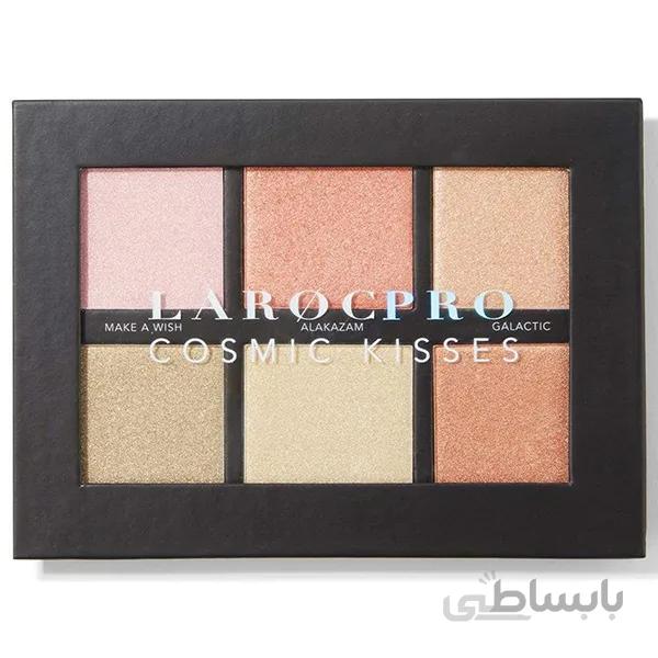 پالت هایلایتر لاروک انگلیس | مدل LAROC PRO COSMIC KISSES ا LAROC PRO COSMIC KISSES Highlighter Palette