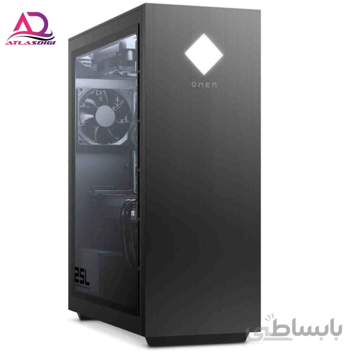 کیس گیمینگ اچ پی مدل HP Shadow Elf 8 i7-12700F-RTX3070 8G solo 16G 512G+1T