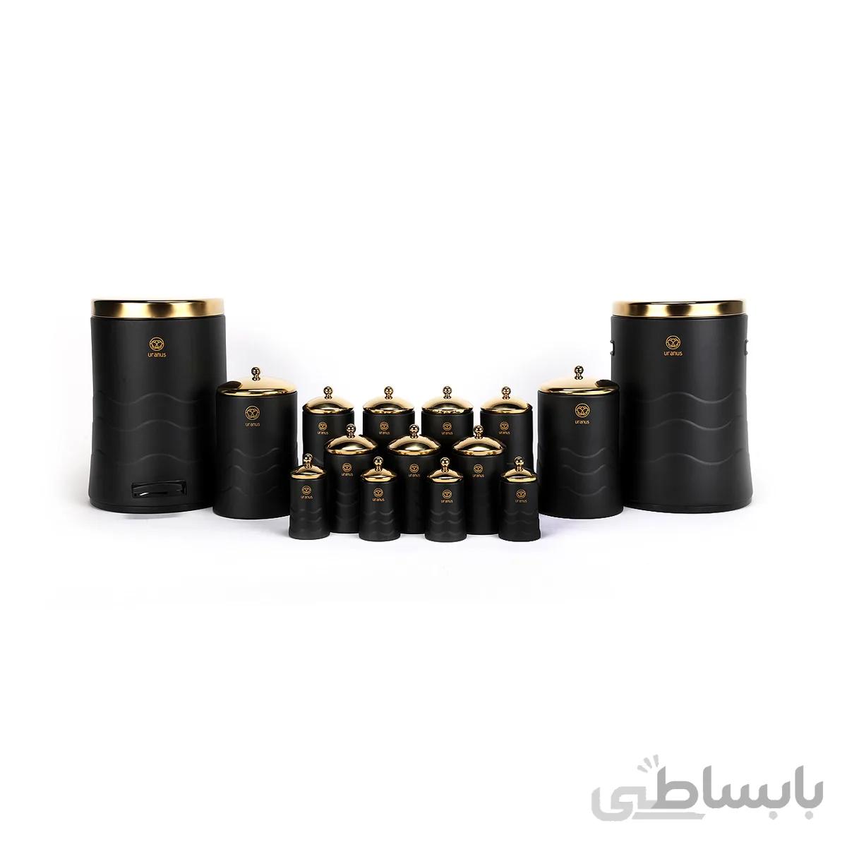 سرویس آشپزخانه 15 پارچه اورانوس مدل بل شیپ