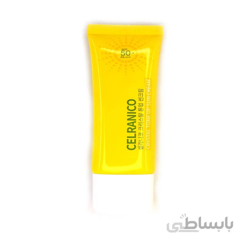 کرم ضد آفتاب +Celranico Crystal Tone Up SPF50